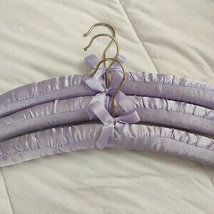 NWOT Vintage Satin Hangers